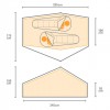 Regatta Monetgra 2 Man Backpacking Tent
