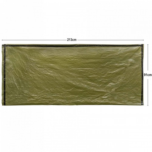 საგანგებო საძილე SOL Emergency Bivvy with Rescue Whistle - OD Green