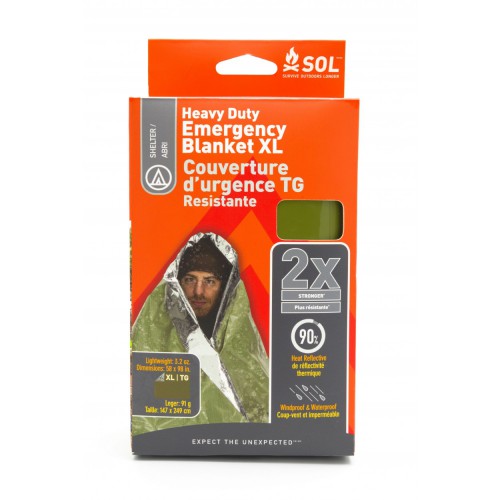 საგანგებო საძილე SOL Heavy Duty Emergency Blanket OD Green