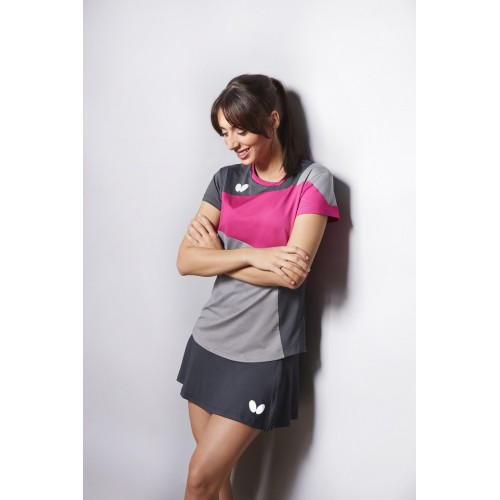 კაბა Butterfly Skirt CHIARA anthracite