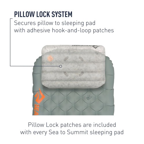 ბალიში Sea To Summit Aeros Down Pillow Deluxe - Grey