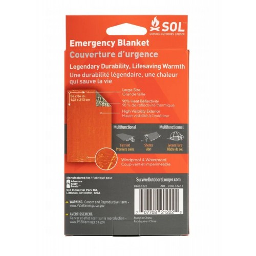 SOL Emergency Blanket