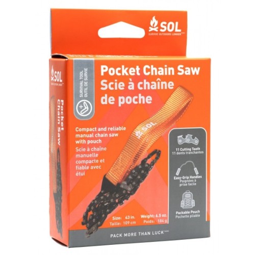 ხერხი SOL Pocket Chain Saw with Pouch