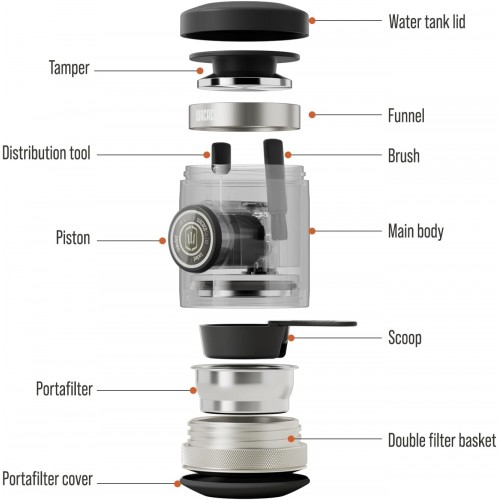 Wacaco Portable Espresso Coffee Machine Picopresso+Case