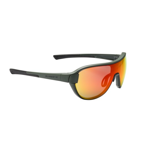 Swiss Eye M-Cover 3 olive matt green BR Revo + smoke + orange