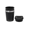 STANLEY 236ml SHORT TRAVEL MUG MATTE BLACK Tbilisi Logo