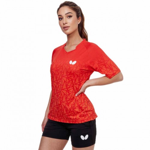 მაისური Butterfly Shirt HIGO LADY red