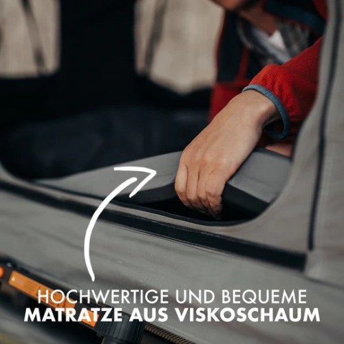 კარავი Naturbum Rooftop Tent Flitzer I L anthrazitgrey NB-DZ01A